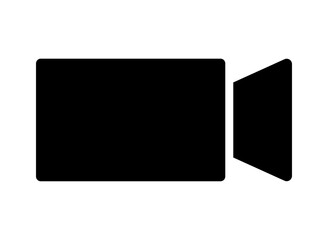 動画撮影を示すビデオカメラのアイコン