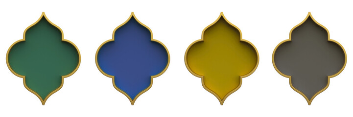 A set of Arabic decoration 