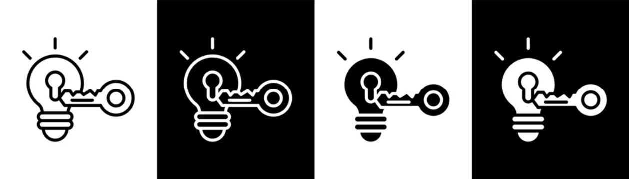 change white icon set design