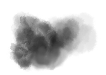 墨のテクスチャアクセント素材