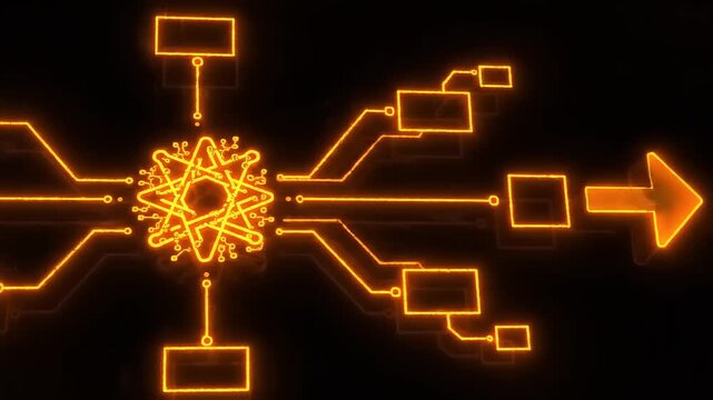 Visualizing Data Processes in a Futuristic Environment