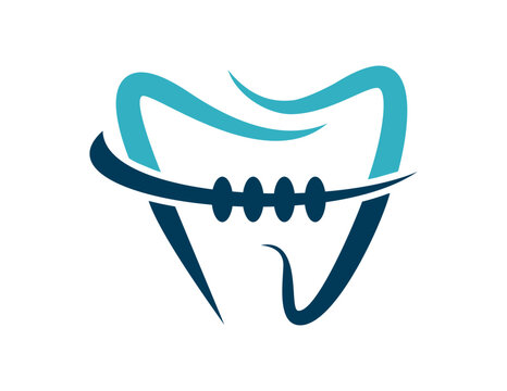 Stylized Tooth Illustration