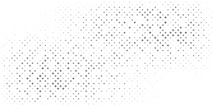 Abstract geometrical star pattern background - black and white vector design