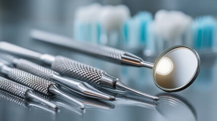 Professional Dental Tools in Clean Clinic / 清潔な歯科医院のプロ用歯科器具5