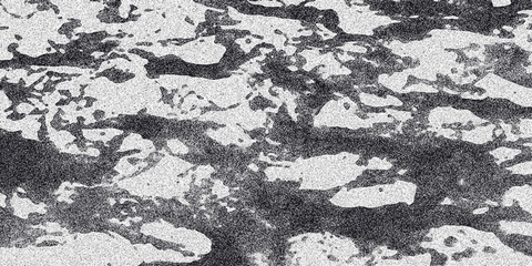 Abstract monochrome background with irregular, amoeba-like shapes and a granular texture, creating a visually striking, organic pattern with high contrast and a sense of natural forms