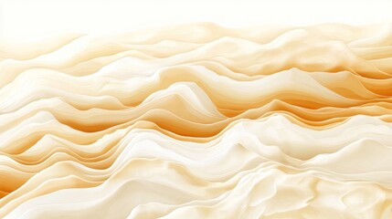 Obraz premium Soft Peach Wavy Pattern Background Texture.