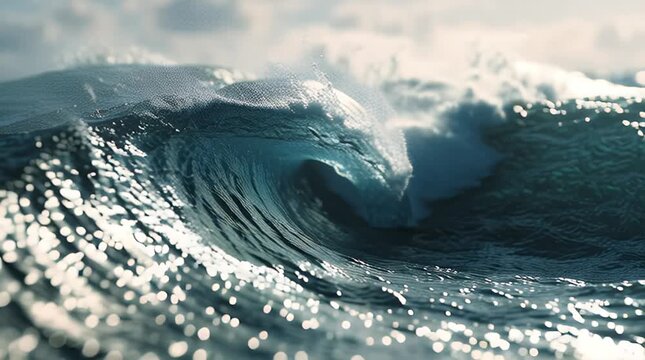 Experience the serene beauty of the sea through this professional shot. Featuring dramatic volumetric light rays, soft shadows, and smooth focus tracking in pristine 8K photorealistic quality (16:9).
