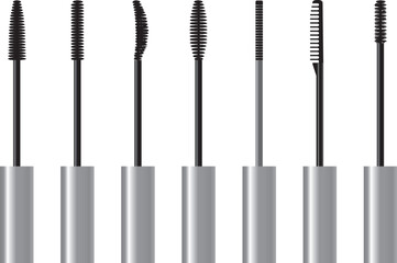 マスカラブラシのバリエーション一覧