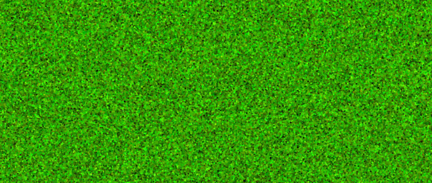 Grass field background concept. Abstract green turf texture. Artificial sport field surface design for football, baseball, soccer game. Fake golf lawn ground wallpaper. Vector illustration