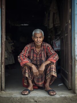 ethnic traditional potrait