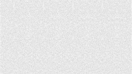 Abstract grey vector background with subtle grainy noise texture for retro design overlays. Grunge dust and scratches effect on white surface. Old film static tv screen pattern. © itlada