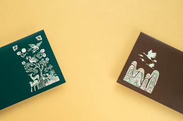 한국의 전통봉투,추석,설날,명절 이미지