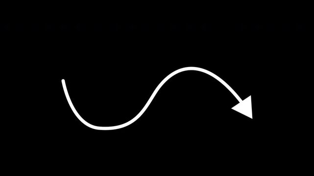 Pointing doodle arrows simple arrow for presentations, websites, and design projects. Easy to use for navigation, direction, flow charts, or infographics.