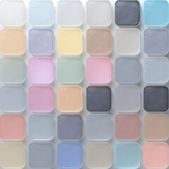 Fototapeta premium Colorful Square Panel Texture for Creative Design