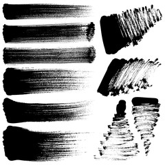 Black brush stroke backgrounds