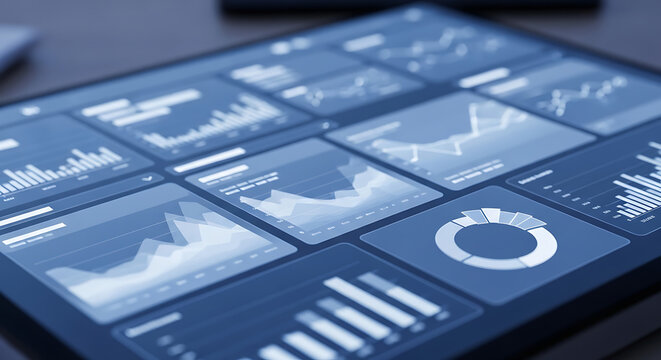 Advanced Business Analytics Dashboard with Financial Data Visualization and KPI Metrics