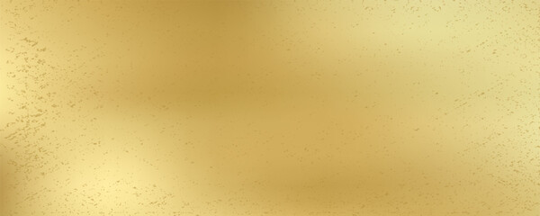 Gold wall texture background. Yellow shiny gold foil paint on wall sheet with gloss light reflection, vibrant golden paper luxury wallpaper. vector Eps 10