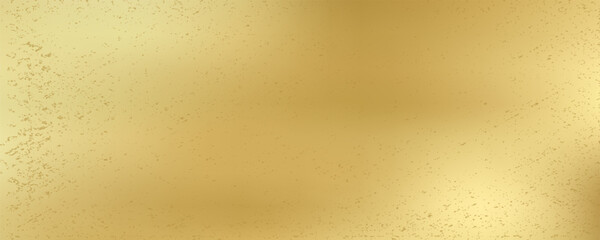 Gold wall texture background. Yellow shiny gold foil paint on wall sheet with gloss light reflection, vibrant golden paper luxury wallpaper