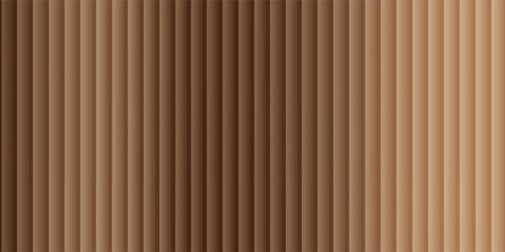 Distinct vertical color bands creating a smooth gradient, transitioning from light peach to deep bronze brown.