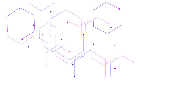 Abstract black hexagon pattern design with arrows and dots Geometric white and gray banner design with hexagons. Molecular grey structure abstract tech background. Molecule DNA. Abstract background ve