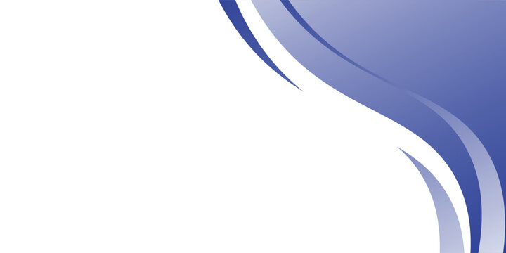 Frame of header, separator blue shape for website. Curve lines and wave divider for Top or Bottom page vector abstract modern design eps10