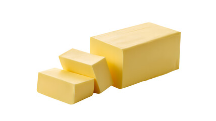 Blocks of butter for cooking and baking needs