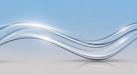 Abstract digital wave background for technology and data