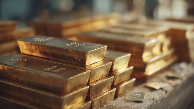 stack of gold bars