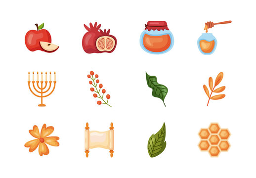 Rosh Hashanah Design Set
