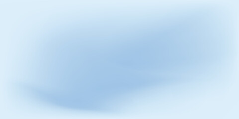 Blue studio room. Limbo light background. Abstract 3d backdrop for product presentation. Minimal wall scene.