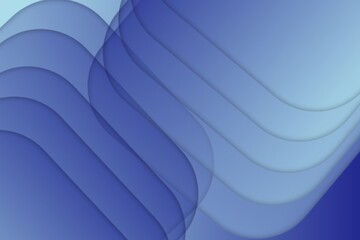 Abstract blue and green wave background.