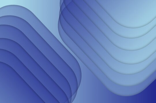 Abstract blue and green wave background.