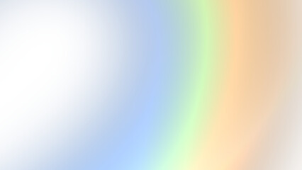 RainBow Light Effect PNG on Transparent Background