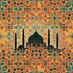 Islamic Mosque Silhouette