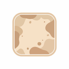 Brown Marble Texture Icon
