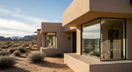 Desert Modern Architecture - A Harmonious Blend of Nature and Design.