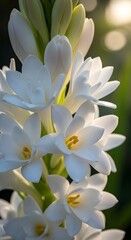 Obraz premium white and yellow flower