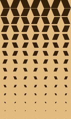 parallelogram geometric pattern vector background. geometrical shape.