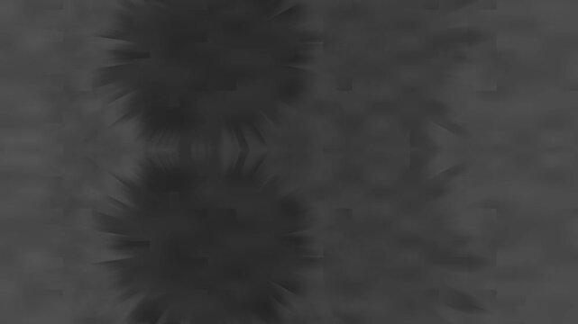 An abstract gray composition with radial patterns and darker central points