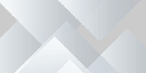 Obraz premium Clean, modern abstract background featuring subtle geometric shapes in white and light gray, perfect for minimalist design vector illustration eps10