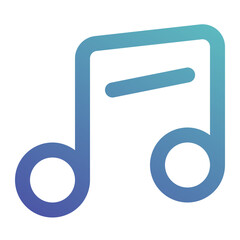 music icon for illustration