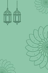 vintage floral background