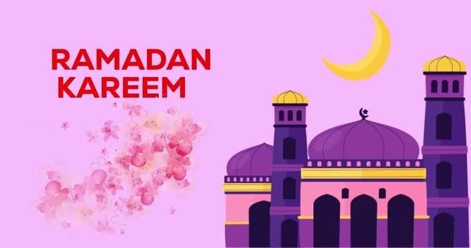 Ramadan Kareem Background Animation
