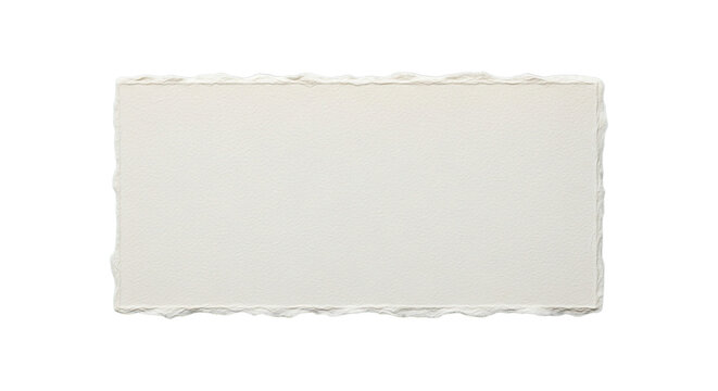 A plain white rectangular piece of paper or fabric laid flat on a surface. isolated on transparent background
