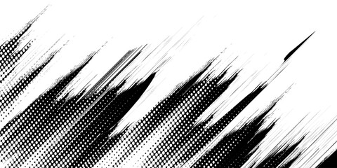 Abstract gradient halftone wave dotted textured pattern. Retro comic pop art backdrop with halftone dots design. Vintage backdrop for comic superhero text, speech bubble, message. Vector ilustration © sub