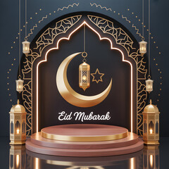 Celebrate Eid with premium product podium