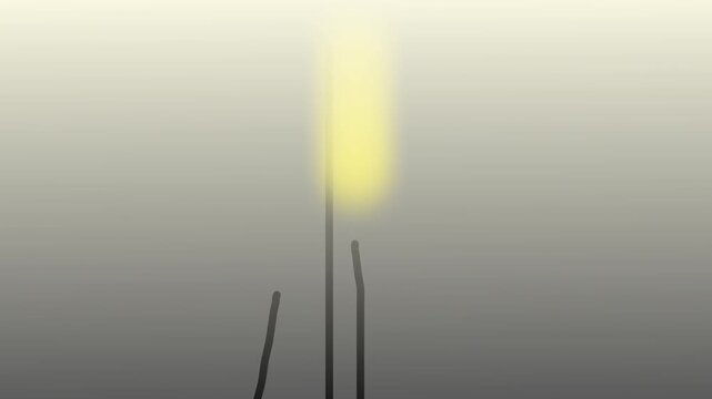 Lightning strikes antennas or lightning rods in the night sky, causing flashes or electrical short circuits.