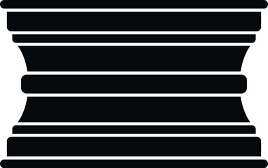 Naklejka premium Architectural plinth molding adding decor and structure detail