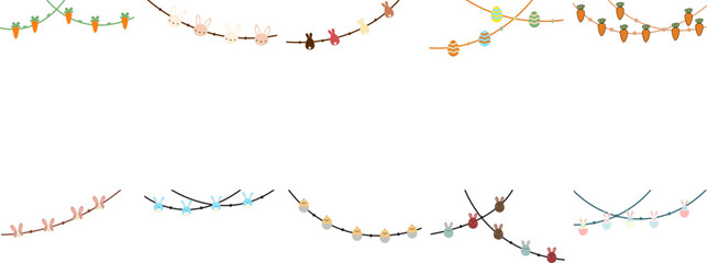 Easter Day Flat Illustration