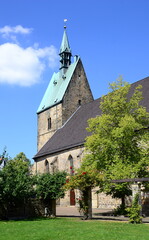 Historical Martini Church in the Town Stadthagen, Lower Saxony